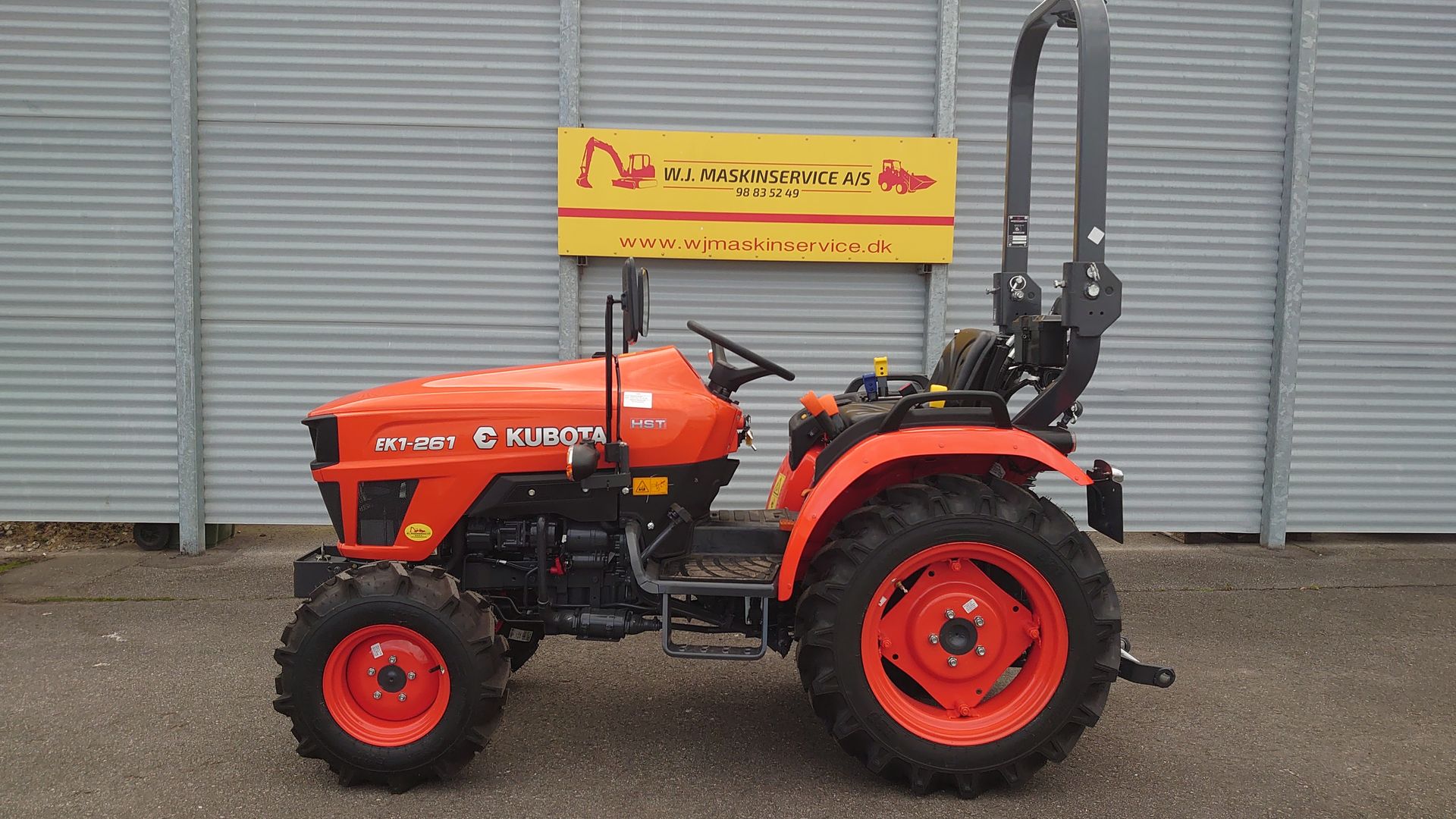 Kubota EK1-261 HST – produktfoto 1
